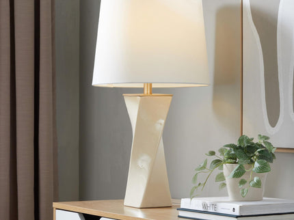 Curvo - Square Contemporary Table Lamp