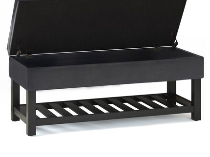 Cosmopolitan - Storage Ottoman Bench With Open Bottom