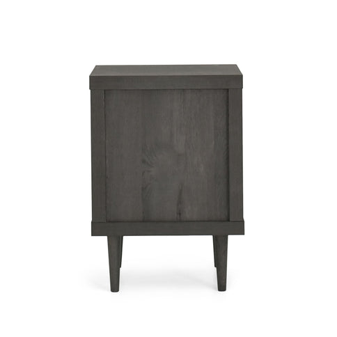 Nystrom - Mid Century Modern 2 Drawer Nightstand