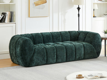 Modern Sofa With Piano Key Backrest