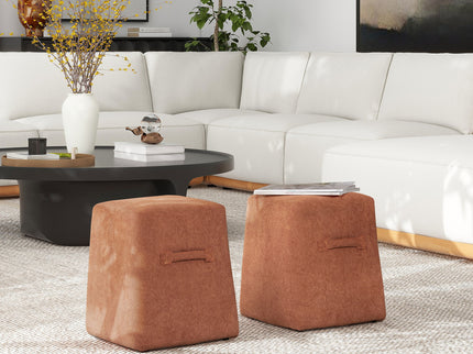 Clyde - Tapered Square Upholstered Ottoman