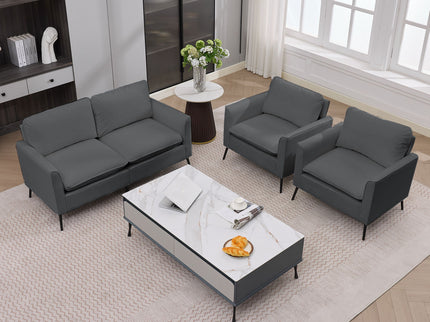 Upholstered Loveseat, For Living Room