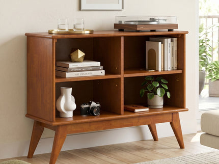 Draper - Handcrafted Low Bookcase
