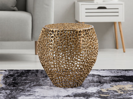 Et3403-18 - Side Table - Gold