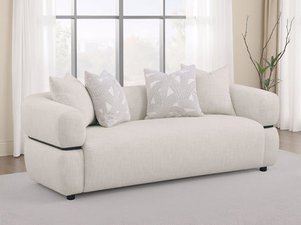 Ramsay - Round Arm Sofa - Beige