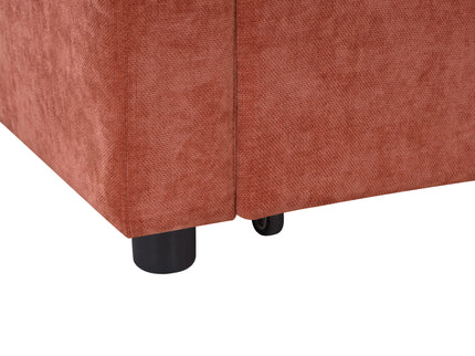 Modern L Shaped Sectional Sofa Bed With Hidden Storage Upholstery