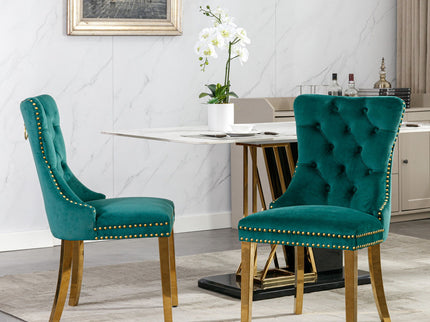 Nikki - Modern, High-End Tufted Dining Chair (Set of 2)