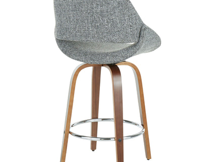 Fabrico - Mid Century Modern Counter Stool (Set of 2)