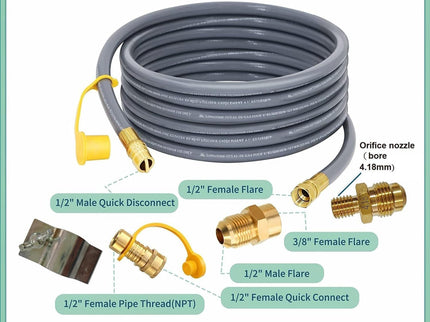 Gas Conversion Kit - Medium Gray