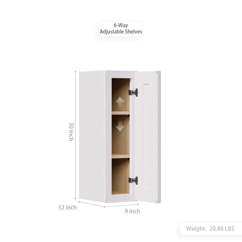 Shaker Cabinet With Soft-Close Door And Adjustable Shelves