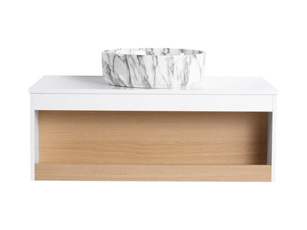 Floating Bathroom Vanity With Vessel Sink
