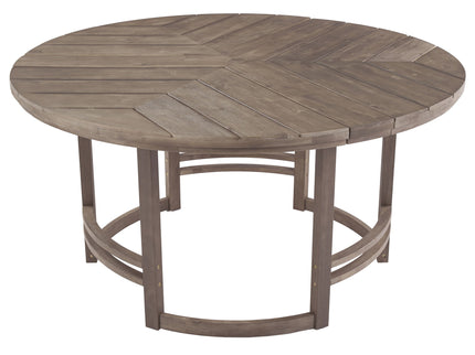5 Piece Outdoor Dining Set, Patio Table And Chairs With Umbrella Hole