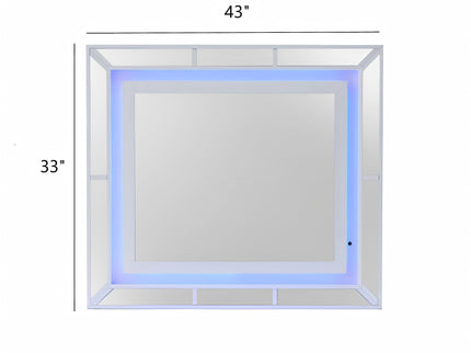 Hollywood Hills - Mirror - White