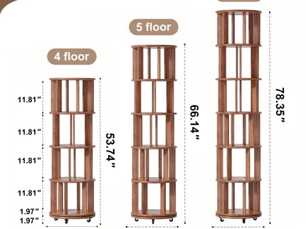 Multi Functional Double Layer Bookshelf