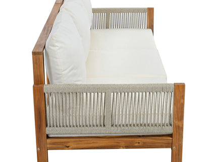 Outdoor 3 Seat Patio Sunbed