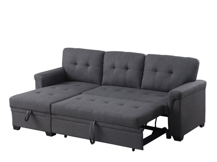 Lucca - Reversible Sleeper Sectional Sofa With Storage Chaise