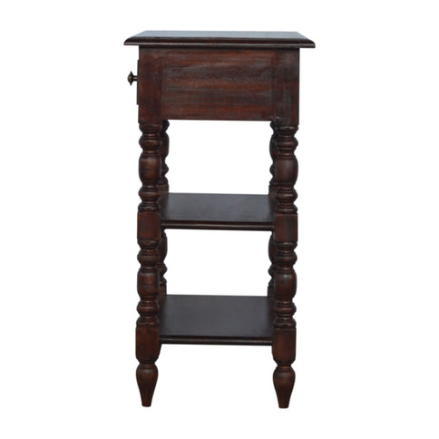 Turned Legs Side Table