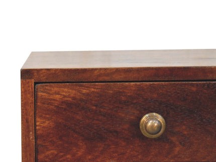 Solid Wood Mini Nightstand