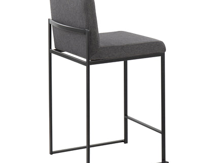 Fuji - Contemporary Modern Elegance, High Back Counter Stool