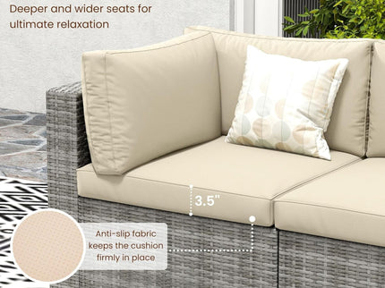 Modern Patio Set With Coffee Table