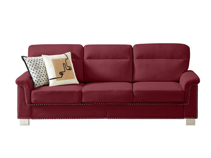 3 Seater Elegant Stationary Sofa