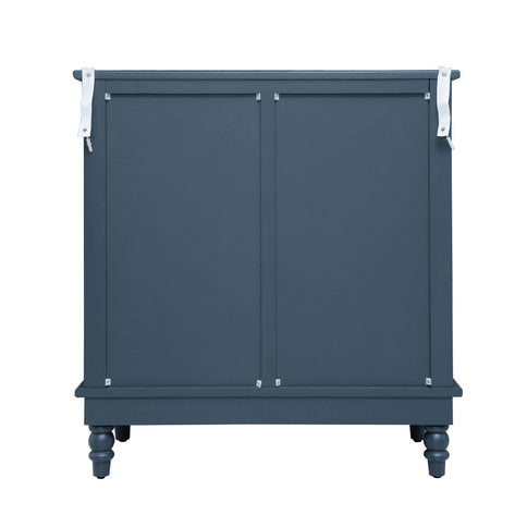 Hollow - Carved 2 Doors Accent Cabinet