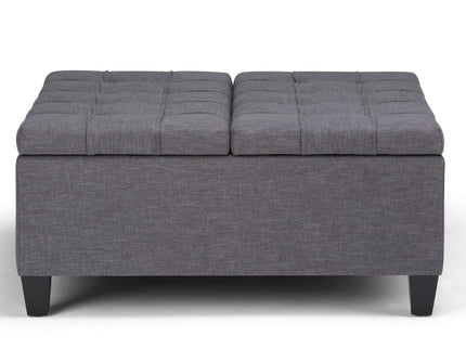 Harrison - Upholstered Coffee Table Storage Ottoman