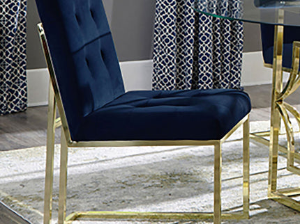 Tufted Back Upholstered Dining Chair (Set of 2)