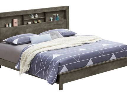 Bed With Transitional Design Stylish