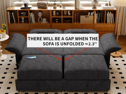 Sofa Bed With Convertible Design, Living Room Furniture
