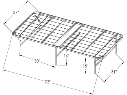 Mattress Support With Frame