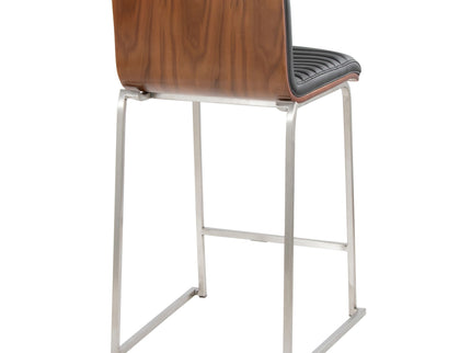 Mason Mara - Contemporary Fixed Height Counter Stool (Set of 2)