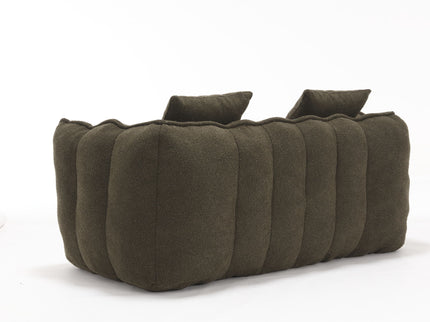 Cozy Beanbag Chair With High Resilience Foam Core For 2