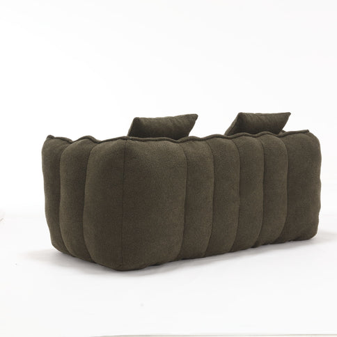 Cozy Beanbag Chair With High Resilience Foam Core For 2