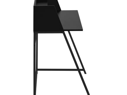 Computer Desk For Home Office Laptop, Storage Shelves, Contemporary & Modern