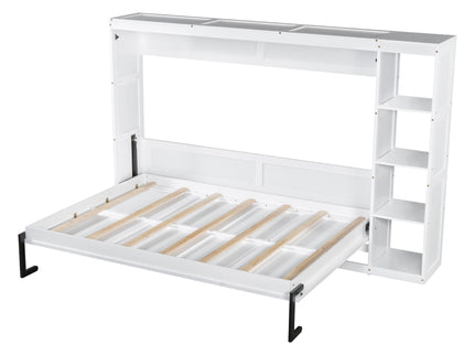 Murphy Bed With Bookshelf And Storage