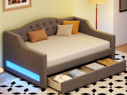 Daybed With LED Belt