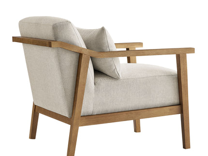 Reagan - Arm Accent Chair With Lumbar Pillow