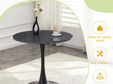 Ergonomic Round Dining Table For Kitchen