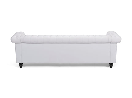 Chesterfield Style 3 Seater Sofa With Deep Button Tufting