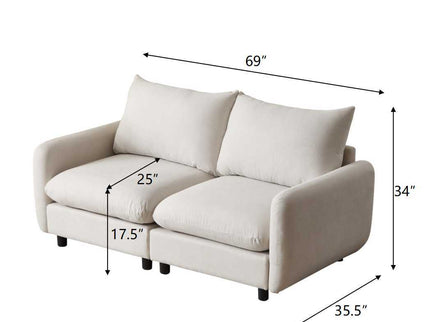 Modular Free Combination Sectional Sofa Couch