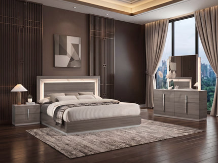 Altima - Bedroom Set With LED Headboard