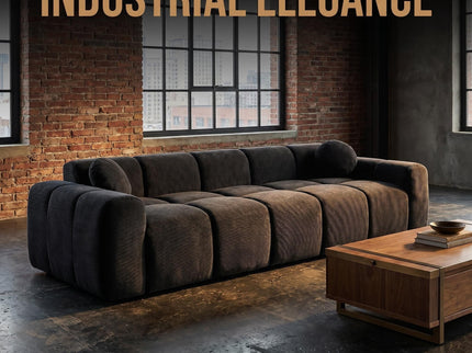 Extra Large Compression Sofa, Cloud Puff Couch For Living Room