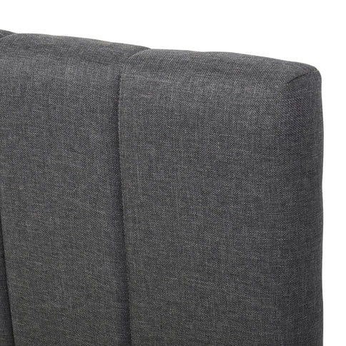 Upholstered Design Platform Bed With Trundle