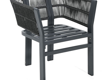 Outdoor Dining Chair, All-Weather Patio Seating For Backyard (Set of 2)