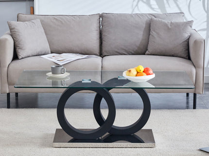 Minimalist Coffee Table - Black