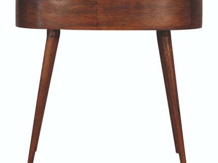 Rounded Writing Desk - Chestnut