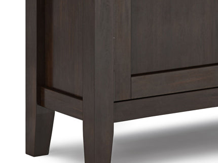 Redmond - Low Storage Cabinet - Brunette Brown