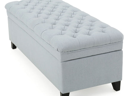 Juliana - Storage Ottoman With Birch Legs