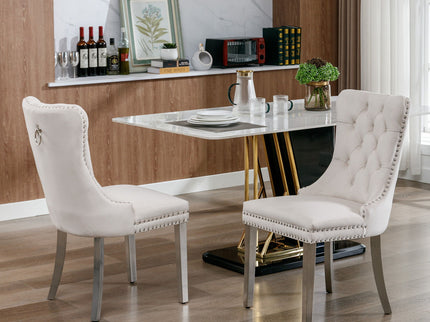 Nikki - Contemporary Upholstered Dining Chair (Set of 2)